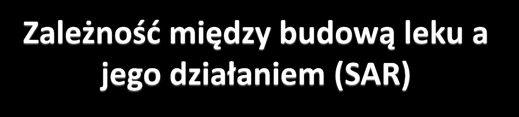 Sposoby projektowania leków: 1. Zmiana kształtu potencjalnego leku, aby mógł się lepiej dopasować do receptora 2.