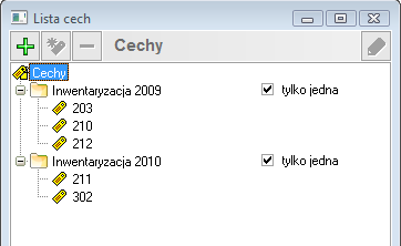 Forte Środki Trwałe 4 / 8 Grupy inwentaryzacyjne (Zbiór grup) Grupy inwentaryzacyjne to znane już cechy, ale wykorzystane na potrzeby inwentaryzacji w celu jej usystematyzowania.