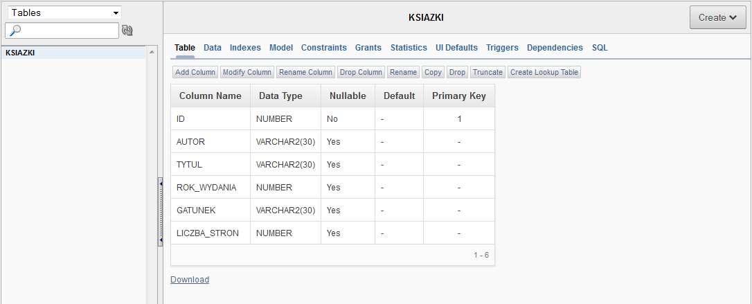 Po wypełnieniu pól wartościami naciśnij przycisk Load Data. Po zakończeniu importu otrzymujemy komunikat o jego przebiegu.