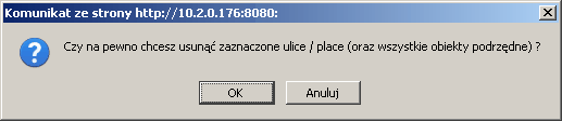 Moduł Rejestrów 14 Po zakończeniu pracy z mapą należy nacisnąć przycisk Wstecz, aby powrócić do części opisowej aplikacji.