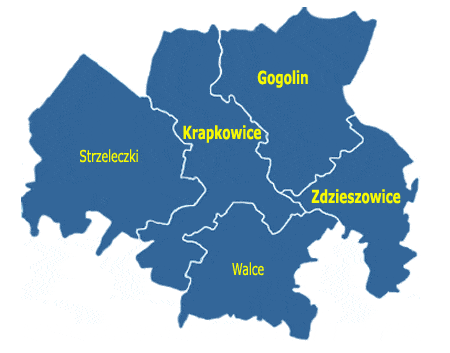 OGÓLNA CHARAKTERYSTYKA GMINY I MIASTA GOGOLIN Gmina Gogolin leży w województwie opolskim w powiecie krapkowickim.