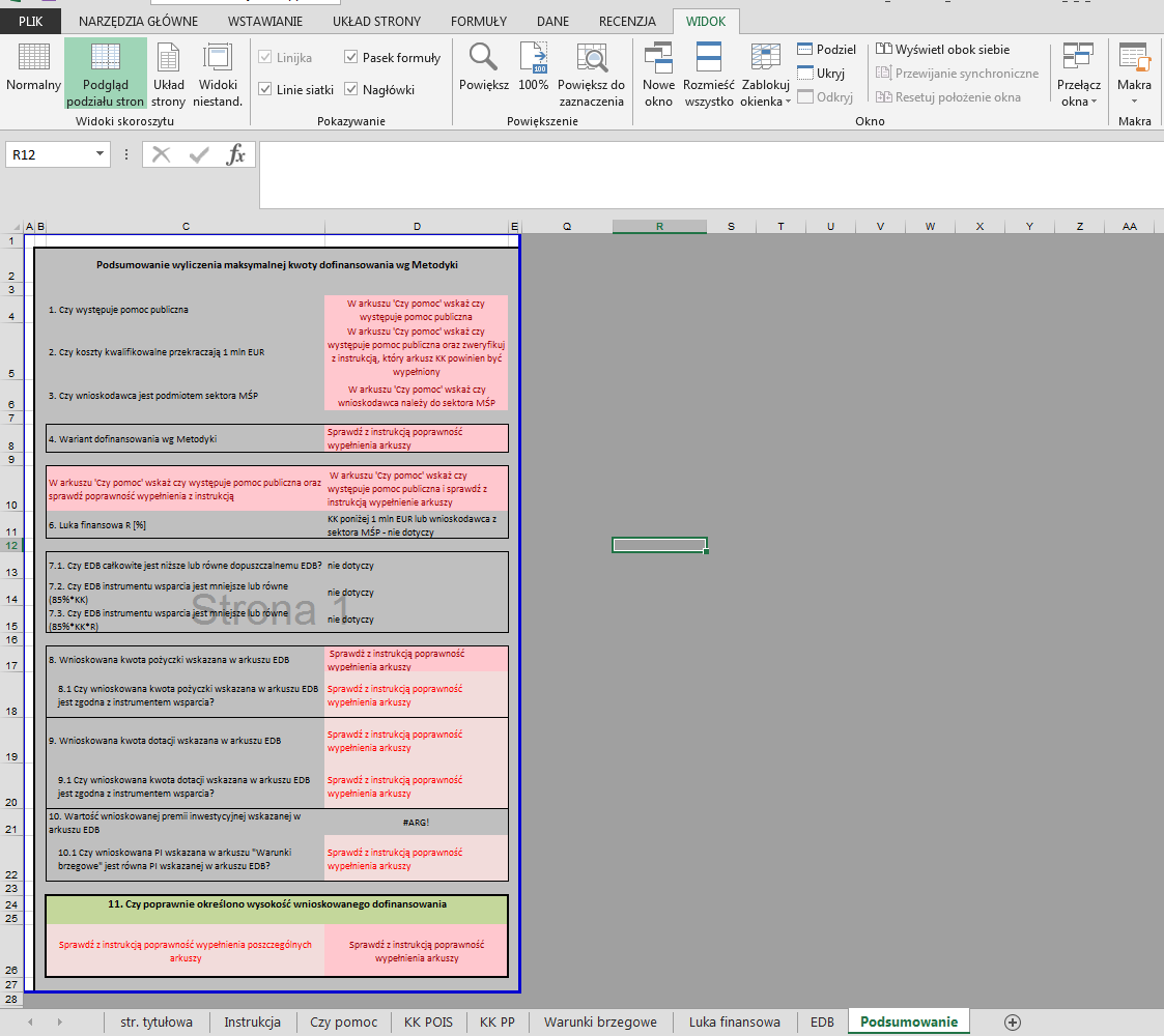 Program Operacyjny Infrastruktura i Środowisko Poddziałanie 1.3.