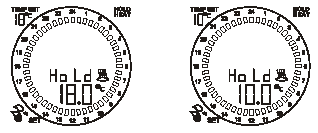 EUROSTER 3000 COMFORT INSTRUKCJA OBSŁUGI 9 Powrót do trybu sterowania programowego możliwy jest w dowolnym momencie, poprzez naciśnięcie klawisza HOLD (podtrzymanie) bądź też poprzez naciśnięcie