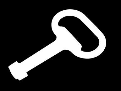 KLUCZE / Keys Klucz z tworzywa / Key from plastic Kształt KLUCZA / Shape of the key NR KATALOGOWY / Art. No.