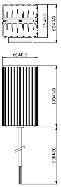 Akcesoria wentylacyjne Wentylatory, grzejniki rezystancyjne, termostaty FL2Z Wymiary [mm] FL24Z Wymiary