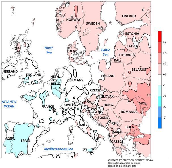 18 MAPA 3 Odchylenie temperatury od normy w