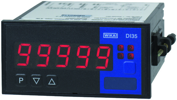 Akcesoria Wysokiej jakości wyświetlacz cyfrowy do montażu panelowego Model DI35-M, z wejściem wielofunkcyjnym Model DI35-D, z dwoma wejściami dla sygnałów standardowych Karta katalogowa WIKA AC 80.