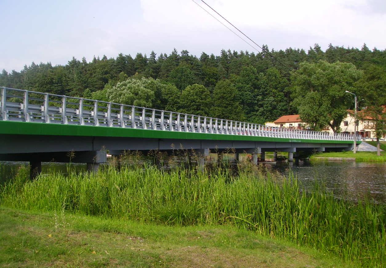 Zrealizowane mosty Powiat Świecki - droga pow. nr 1203C Tleń Osie most dł.