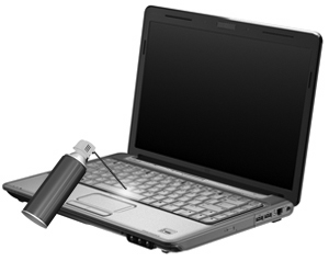 Czyszczenie płytki dotykowej TouchPad i klawiatury Brud i tłuszcz na płytce dotykowej TouchPad uniemożliwia prawidłowe sterowanie ruchem kursora na ekranie.