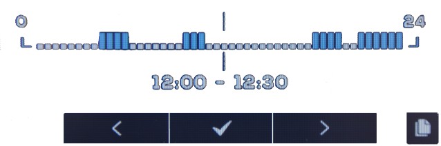 Na ekranie wyświetlany jest symbol. 3.3.6 Party Można jednorazowo zastąpić istniejącą nastawę temperatury dowolnie ustawioną temperaturą przez zaprogramowany okres 1 48h.