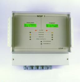 MONITOROWANIE SIECI CIEPŁOWNICZEJ SYSTEM BRANDES monitor MSP1 służy do kontroli on-line czterech odcinków sieci ciepłowniczej z