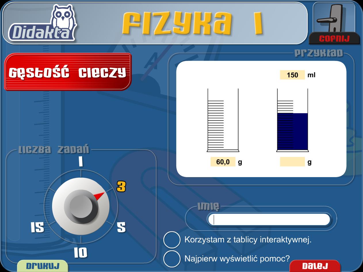 Sterowanie Dzięki środowisku graficznemu sterowanie aplikacją jest bardzo proste i intuicyjne.