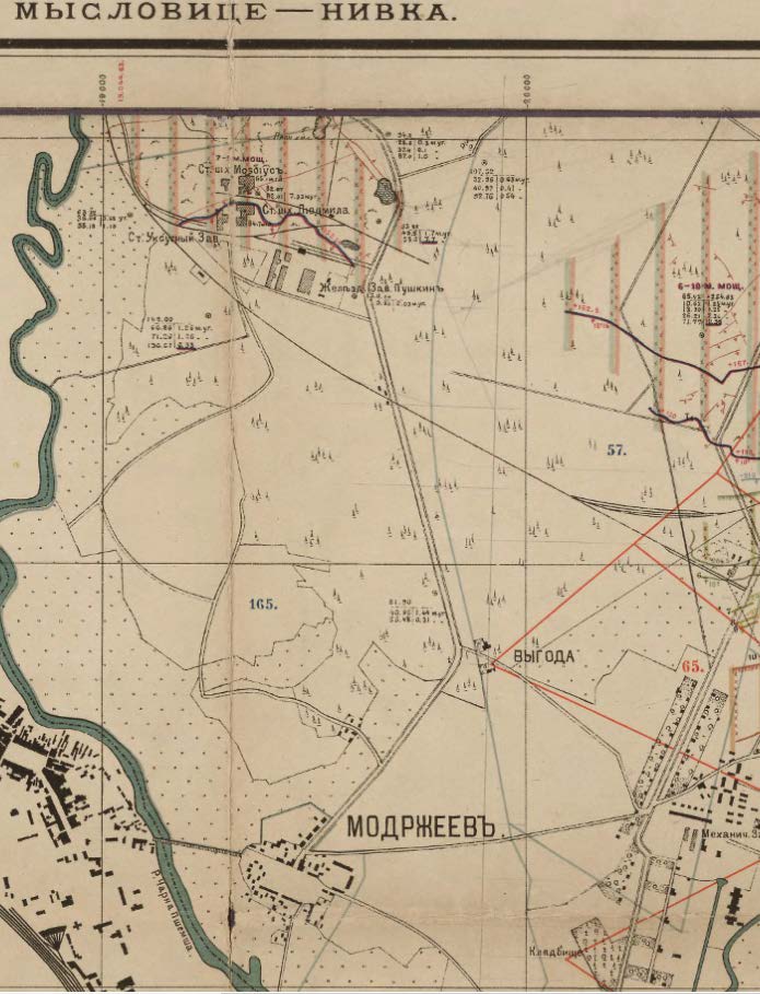 Karta pol skago kamennougol nago bassejna. Kartograficeskoje Zavedene A Il ina, wydane w Sankt Petersburgu w 1891 r. Zbiór zawiera 20 arkuszy map w skali 1:10 000.