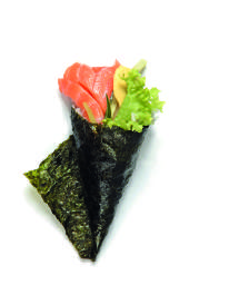 california roll tempura 31 zł 31 zł California Roll z mango 4x mango, łosoś w tempurze, dressing California Roll z awokado 4x awokado, krewetka, ogórek, dressing California Roll z opiekanym łososiem