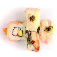 hot classic 23 zł 33 zł 33 zł Nigiri Ebi Ten 2x nigri z krewetką w tempurze Vegi Futo Ten 6x futomaki w tempurze z warzywami Grill Salmon Surimi Roll 4x grillowany roll z łososiem, owocami liczi oraz