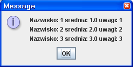 public void Zapisz_do_pliku_obiektow() { if (tablica.pusta()) //jeśli tablica istnieje, to można zapisać do pliku JOptionPane.