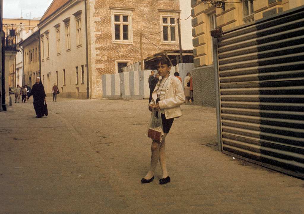 14 Fot. nr 13. Dawny Plac Wita Stwosza dziś Marii Magdaleny. Lato 1992.