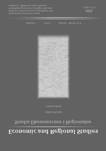 ORIGINAL ARTICLE ECREG STUDIES Economic and Regional Studies Studia Ekonomiczne i Regionalne ISSN 2083-3725 Volume 7, No. 3, 2014 www.ers.edu.