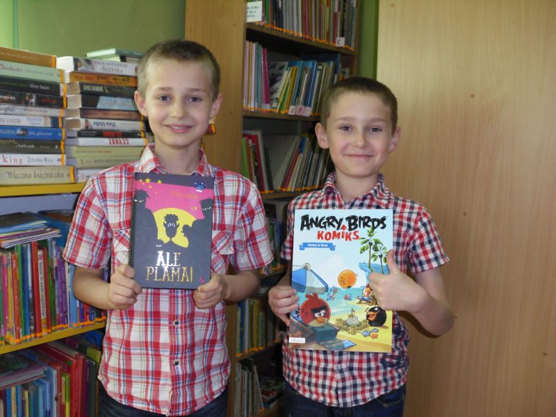 Filia Brzezinka: W bibliotece w Brzezince czytelnikami roku 2014 zostali Stanisław Tworus i Leszek Tworus.