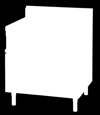 przechyłem ręcznym powierzchnia płyty grzewczej: 0,27 m 2 misa nierdzewna o pojemności 45 I wymiary: 800 x 700 x 850 mm moc