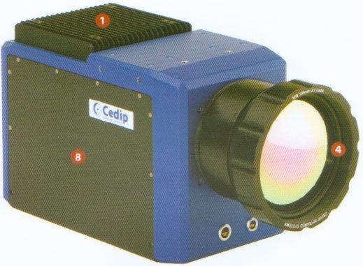 Wybrane urządzenia termowizyjne Ultraszybka kamera termograficzna do kontroli procesów przemysłowych i badań naukowych Detektor: InSb, MCT lub QWIP Rozdzielczość: 320 x 256 lub 640 x 512 Zakres