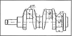 Wyci g z instrukcji obs ugi ci gnika Ursus C-360 Za cznik 1. 3.. WA KORBOWY 3..1. Wymiana wa u korbowego Kolejno czynno ci wymontowania. Odmontowa misk olejow silnika. Odmontowa pokryw przedni.