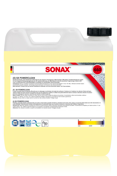 SONAX SX Power Clean Symbol KTM: SC-S660600 Symbol EAN: 4064700505681 Waga: