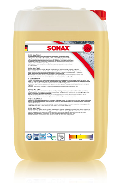 SONAX SX Multiwax Symbol KTM: SC-S663705 Symbol EAN: 4064700505759 Waga: 25.