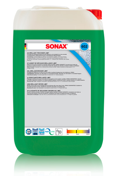 SONAX Preparat wspomagający osuszanie - Seria Limit Symbol KTM: SC-S602705 Symbol EAN: 4064700505827 Waga: 25.