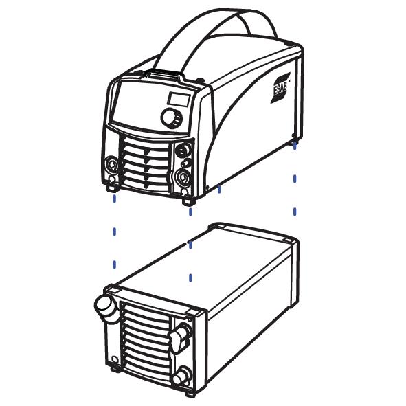 5 EKSPLOATACJA * ESAB Logic Pump, patrz sekcja Przyłącze cieczy. 5.2 Objaśnienie symboli MMA TIG 5.