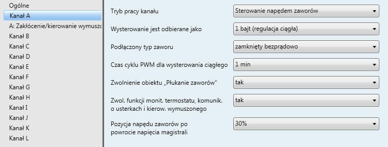 Przykłady zastosowań 5.5 Sterowanie zaworem grzejnika Na wyjściu 1 uniwersalnego interfejsu jest podłączony przekaźnik elektroniczny ER/U 1.1, sterujący elektrotermicznym napędem nastawnika.