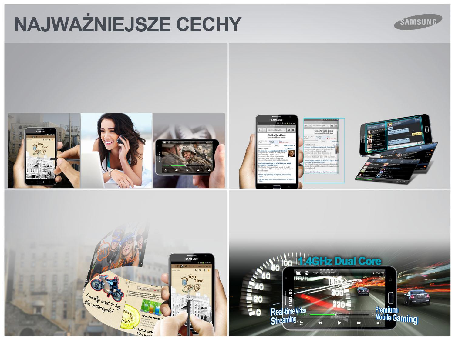 Czytelny i mobilny - Mobilne rozmiary - Czytelny wyświetlacz Intuicyjna obsługa - Brak potrzeby przewijania ekranu - Kalendarz S Planner Multimedia - Wiele