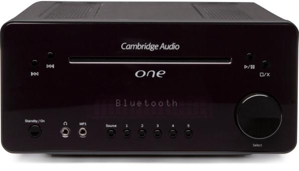 One - System all-in-one 1990 zł Moc 30 wat na kanał (8 Ohm) Slot CD z odczytem MP3 i WMA Bluetooth, USB audio Wejścia: cyfrowe koaksjalne i optyczne RCA analogowe, 2.