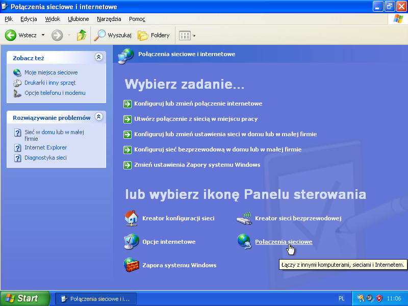 Instrukcja połączenia PPPoE w Windows XP W celu ułatwienia konfiguracji połączenia w przyszłości, w poniższe pola można przepisać nazwę użytkownika (login) i hasło do połączenia, które otrzymali