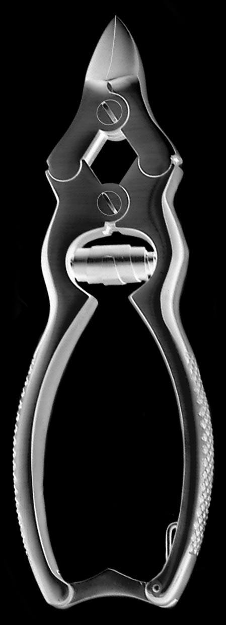 8162 MO-023-155-PMS 15,5 cm, 6 1/8 608151 MO-024-155-PMS 15,5 cm, 6 1/8 wklês³e ostrze concave blade konkave Schneide Bardzo mocny model z przek³adni¹ odpowiedni dla twardych paznokci Besonders