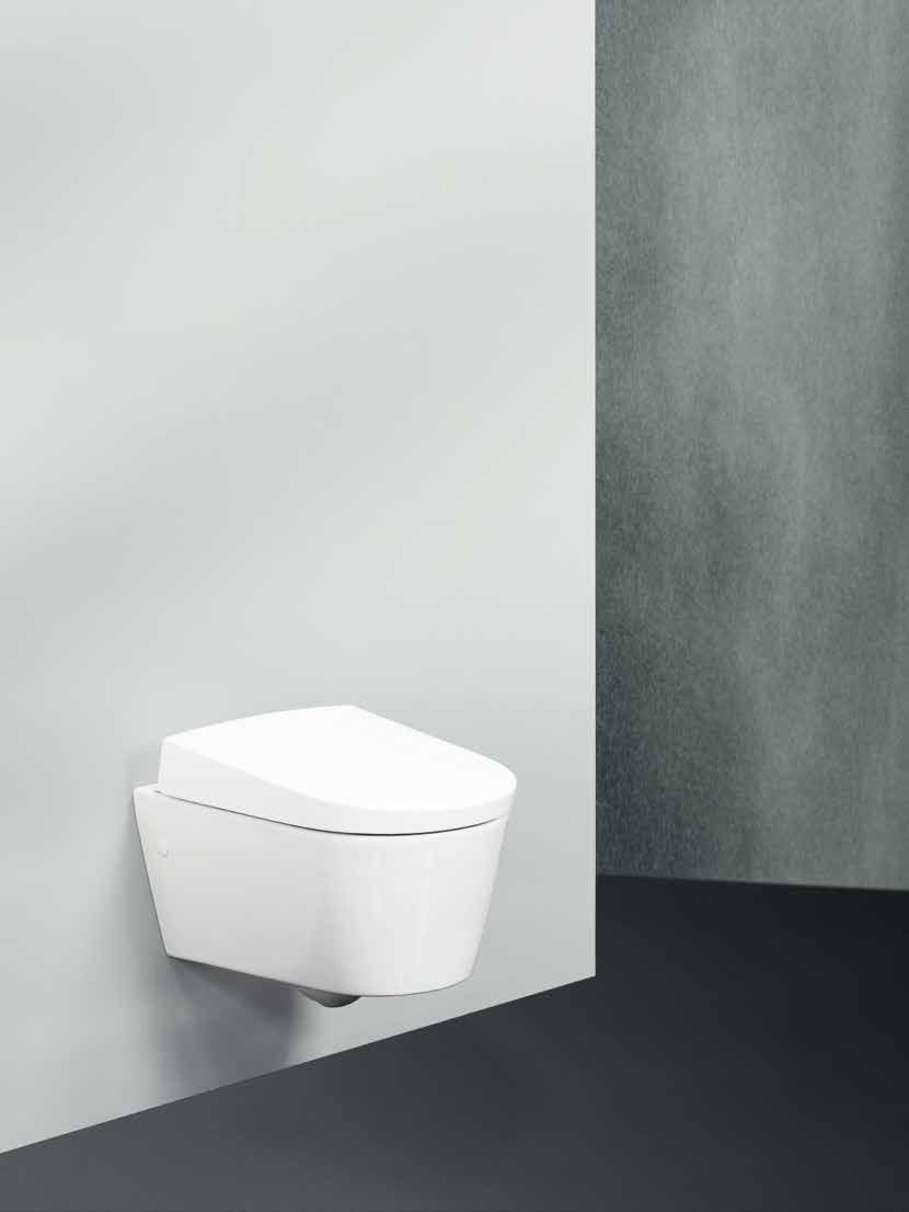 Geberit AquaClean Toaleta myjąca Nowy sposób na dobre samopoczucie Poznajcie Państwo zupełnie nowe uczucie świeżości i czystości z Geberit AquaClean.