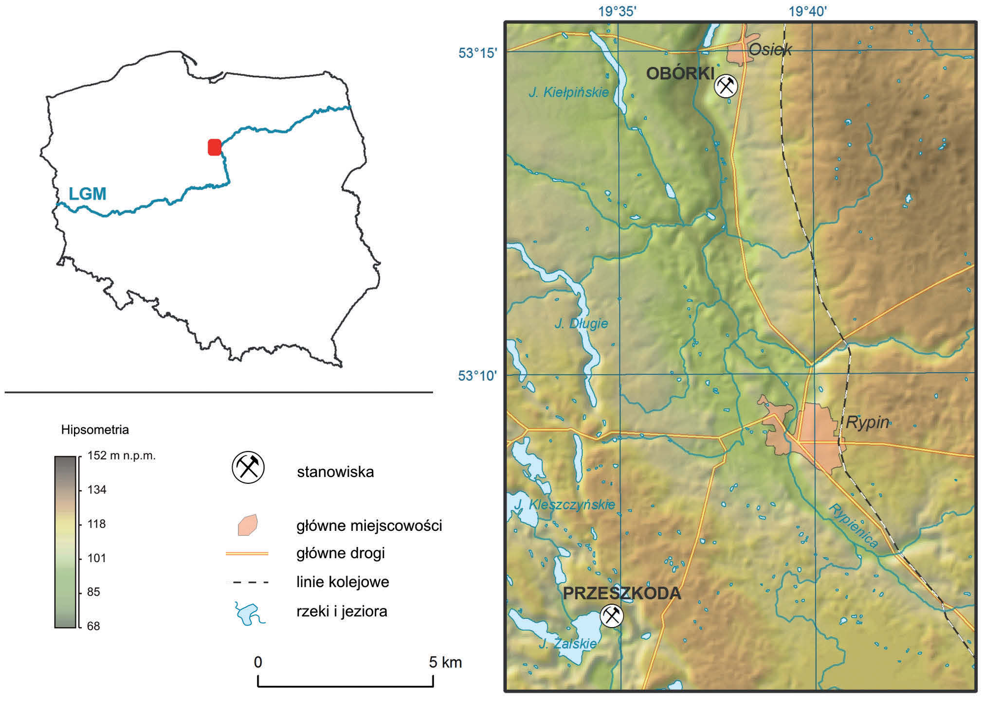 sem sedymentologicznym odspojenia lodu od podłoża są przeważnie laminy i warstwy osadów wysortowanych (Piotrowski i in. 2006).