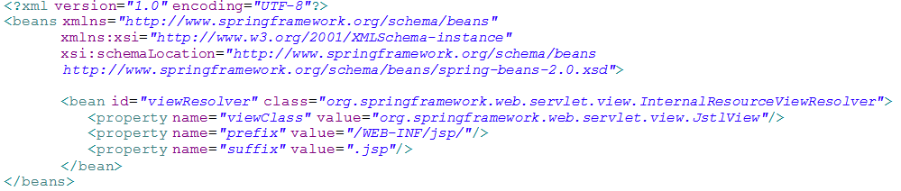 Część praktyczna Konfiguracja aplikacji w Springu Bazując na nazwie servletu zdefiniowanej w web.