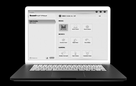 Przełączanie na tryb audio USB Instalacja Sound Blaster Control Panel Głośnik Sound Blaster Roar umożliwia odtwarzanie cyfrowych plików dźwiękowych zapisanych na komputerze PC/Mac.