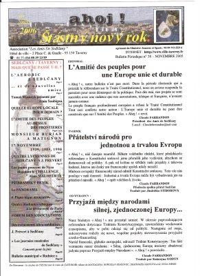 Listopad 2005 roku - publikacja w biuletynie informacji o wizycie Wiceburmistrz Nysy
