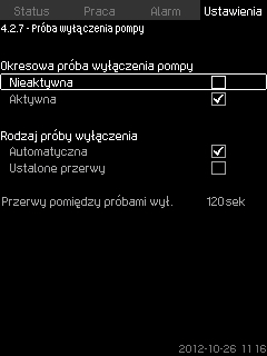 Polski (PL) 8.7.17 Uruchomienie testowe pompy (4.2.5) 8.7.18 Próba wyłączenia pompy (4.2.7) Rys.