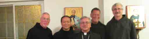 konferencje / federacje CONVENTUAL FRANCISCAN CONFERENCE [CFC] Fr. Jude WINKLER Asystent generalny CFC Wizytacja kanoniczna w Kalifornii fr. Jude Winkler / red.