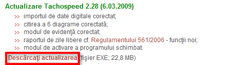 Spre exemplu, în vederea activării modulului digital, trebuie să faceţi clic pe Ajutor/Activarea modulului digital şi să introduceţi numărul de serie al acestui modul.