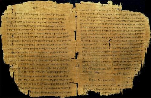 p46 II wiek Cześć listów Pawła ( w tym list do Hebrajczyków) 86