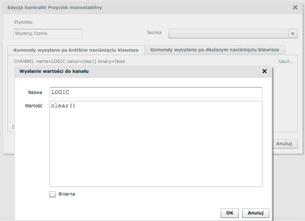 function licznik:onchange(new) end delta:set(new - zapis.value) Tekst zapisany pomi%dzy znakami "--" jest komentarzem.