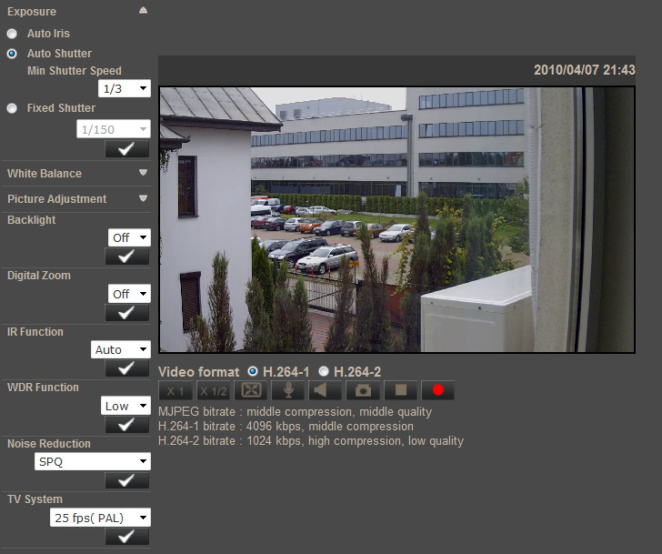 NVIP-2C2011D-P User s manual ver.1.1 WWW INTERFACE - WORKING WITH IP CAMERA 4.