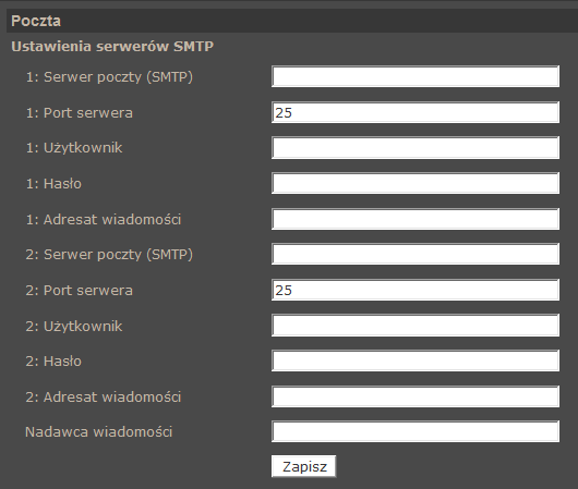 NVIP-2C2011D-P Instrukcja obsługi wer.1.1. INTERFEJS WWW - PRACA Z KAMERĄ 4.2.3. DDNS Konfiguracja DDNS - pozwala na uruchomienie serwera DDNS.