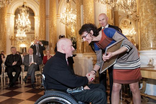 Artyści na Gali Lodołamaczy 2012 Zbigniew Wodecki Statuetki wręczali m.in.