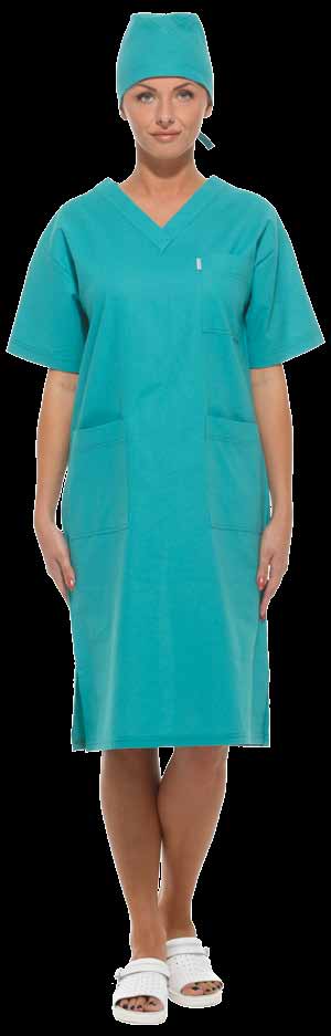 Sukienka chirurgiczna Surgical dress Dostępne kolory i tabela rozmiarowa str. 93 Colours and size table-p.