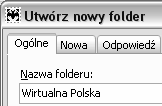 74 The Bat! Ćwiczenia Zakładanie folderu Ćwiczenie 7.1.